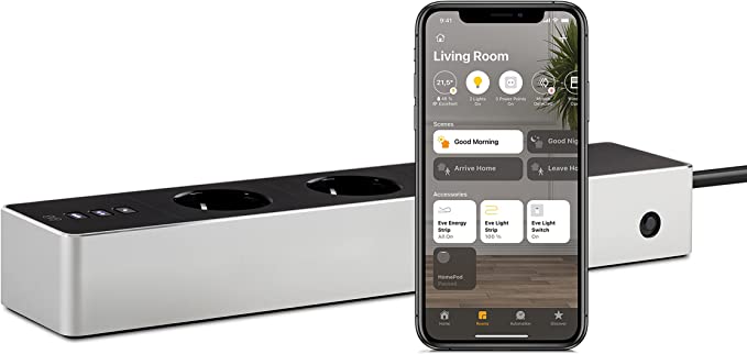 Eve Energy Strip Compatible avec HomeKit - Eve - Compatible avec Homekit EVE