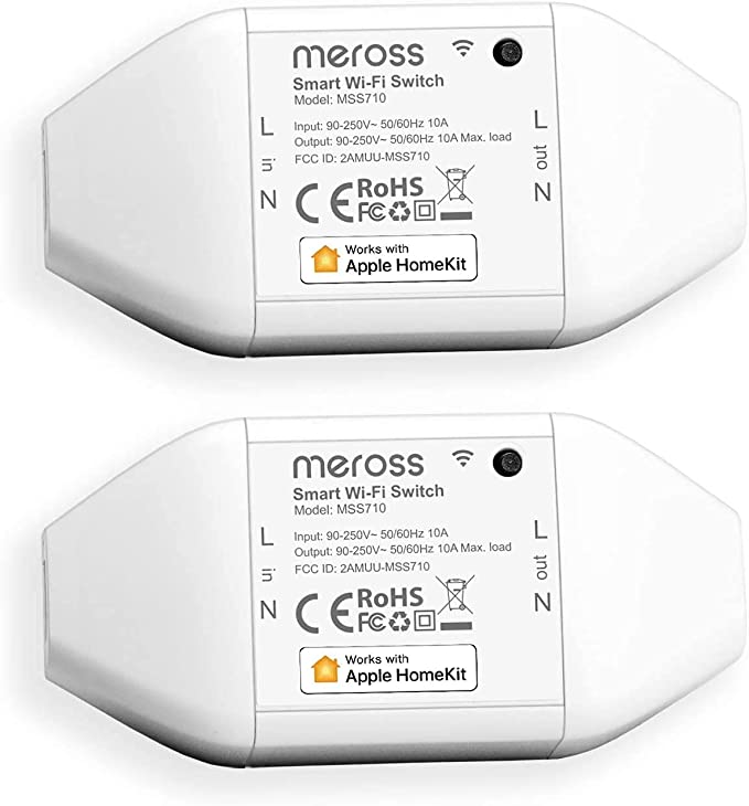 Interrupteur Connecté - Compatible avec HomeKit - Meross - Homekit  Accessoires