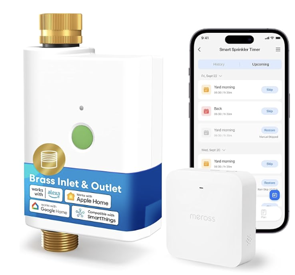 meross programmateur arrosage
